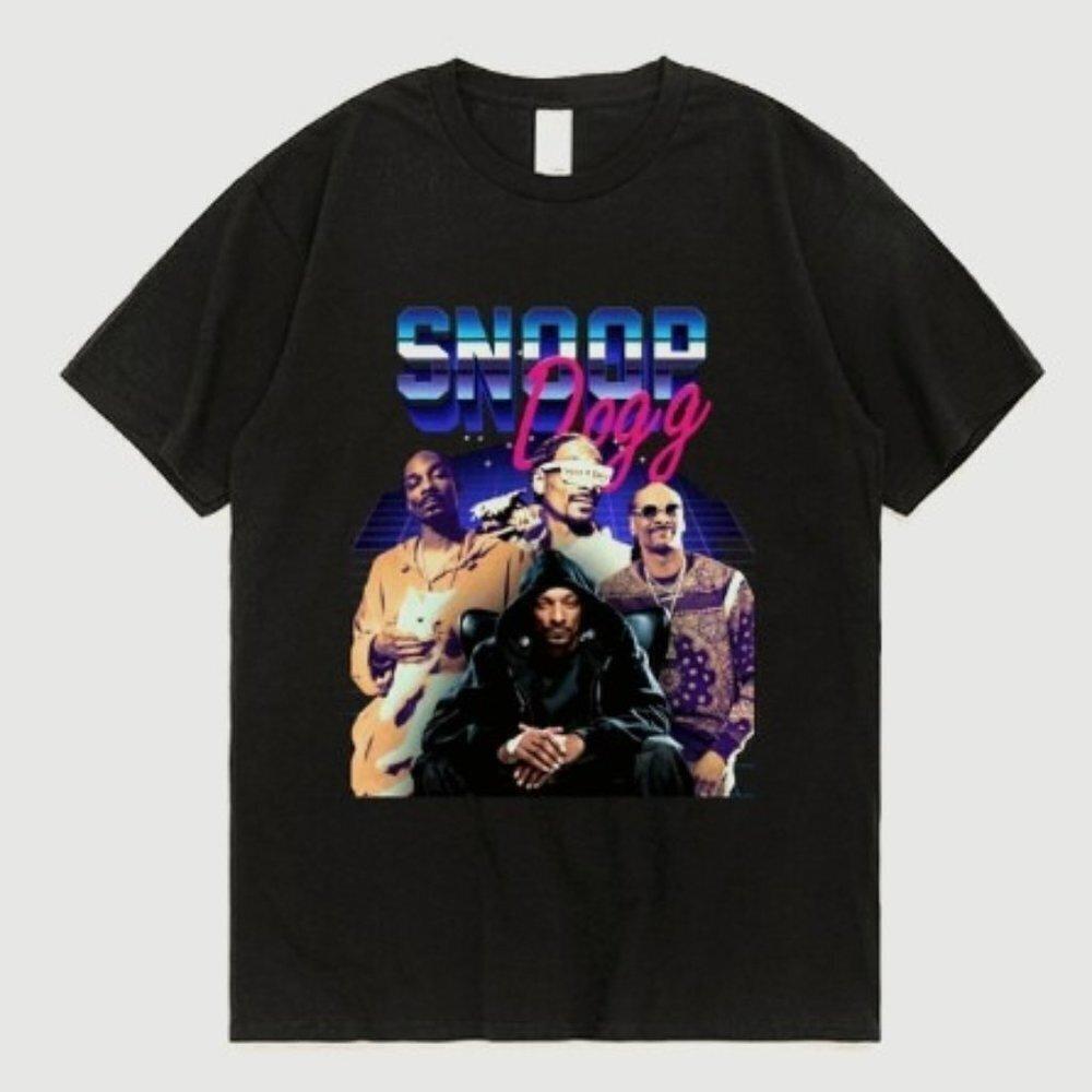 Snoop Dogg Hip Hop Streetwear Fashion Graphic Tee T-Shirt